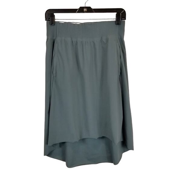 Athleta Cosmic Skirt Hi Lo Athleisure Pockets Gray Size XS - Picture 3 of 9